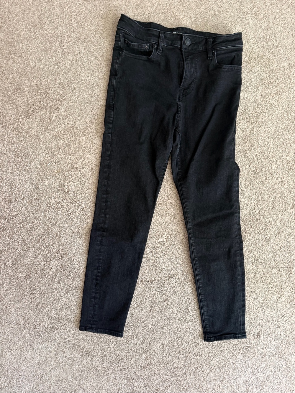 Express Women’s Black Athletic Skinny Jeans